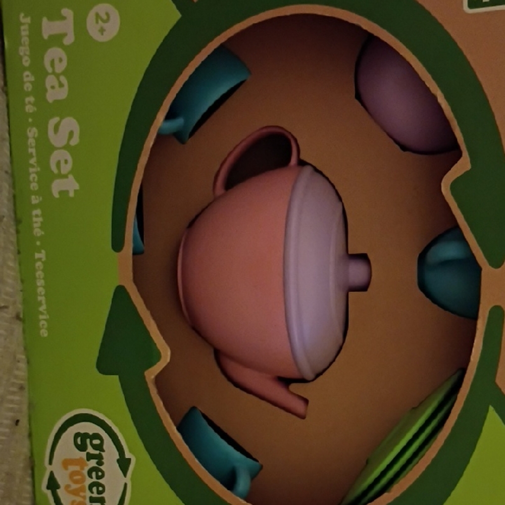 GreenToys Tea Set & Cupcake Set For The Ultimate Party Made In USA from Recycled